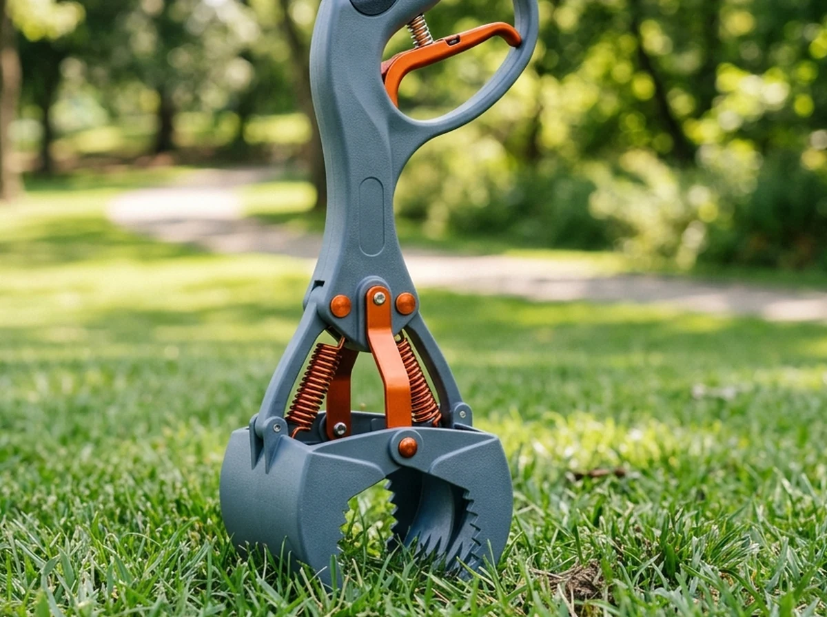 Ergonomic Squeeze Trigger with Leash Clip Attachment